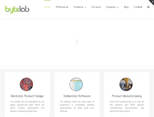 Tablet Screenshot of byte-lab.com